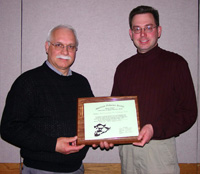 -Glenn-Imberi-left-from-the-Northeastern-South-Dakota-Walleye-Club-receives-the-Aquatic-Conservation-Award-from-Dakota-Chapter-Vice-President-Brian-Blackwell